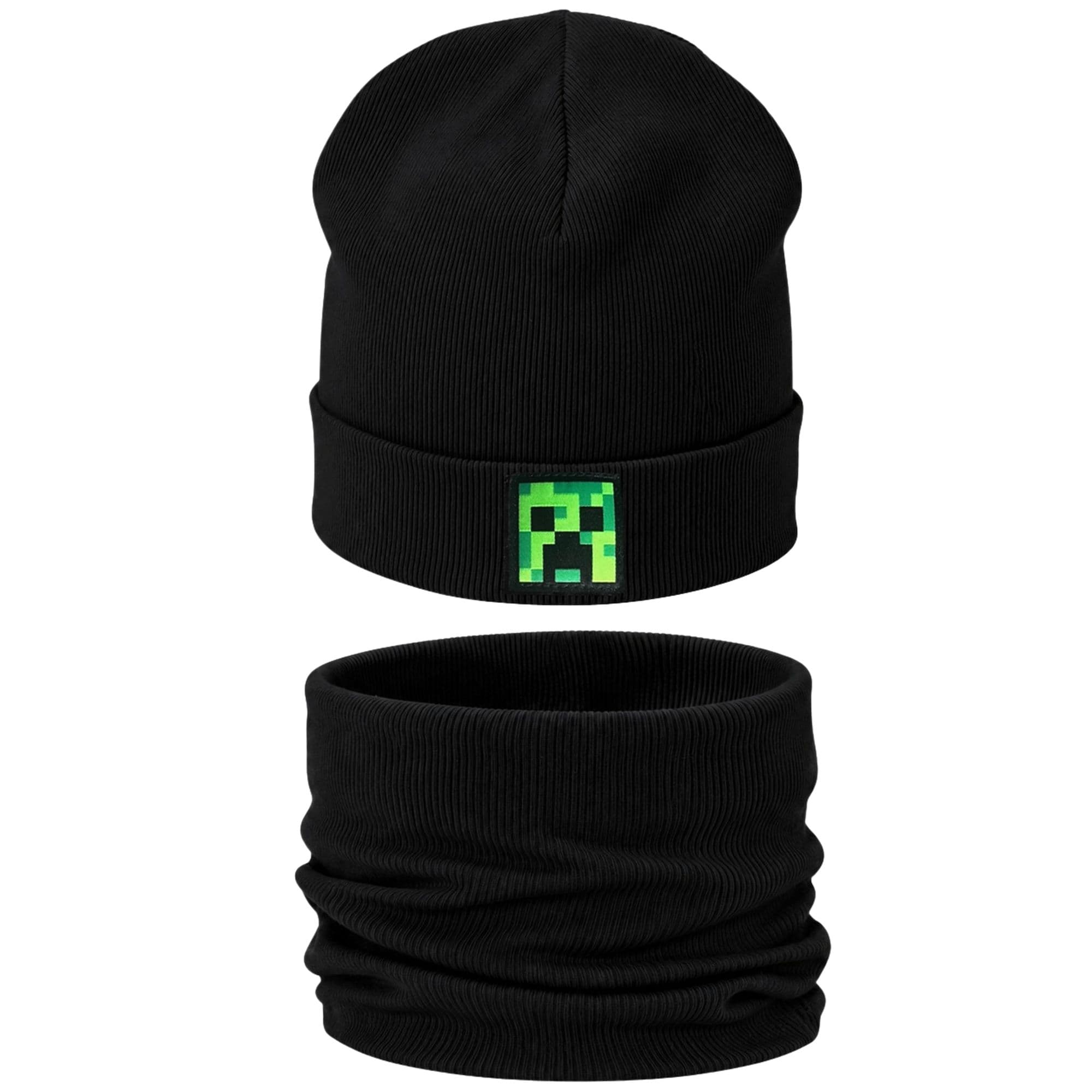 Komplet Mincraft Czarny