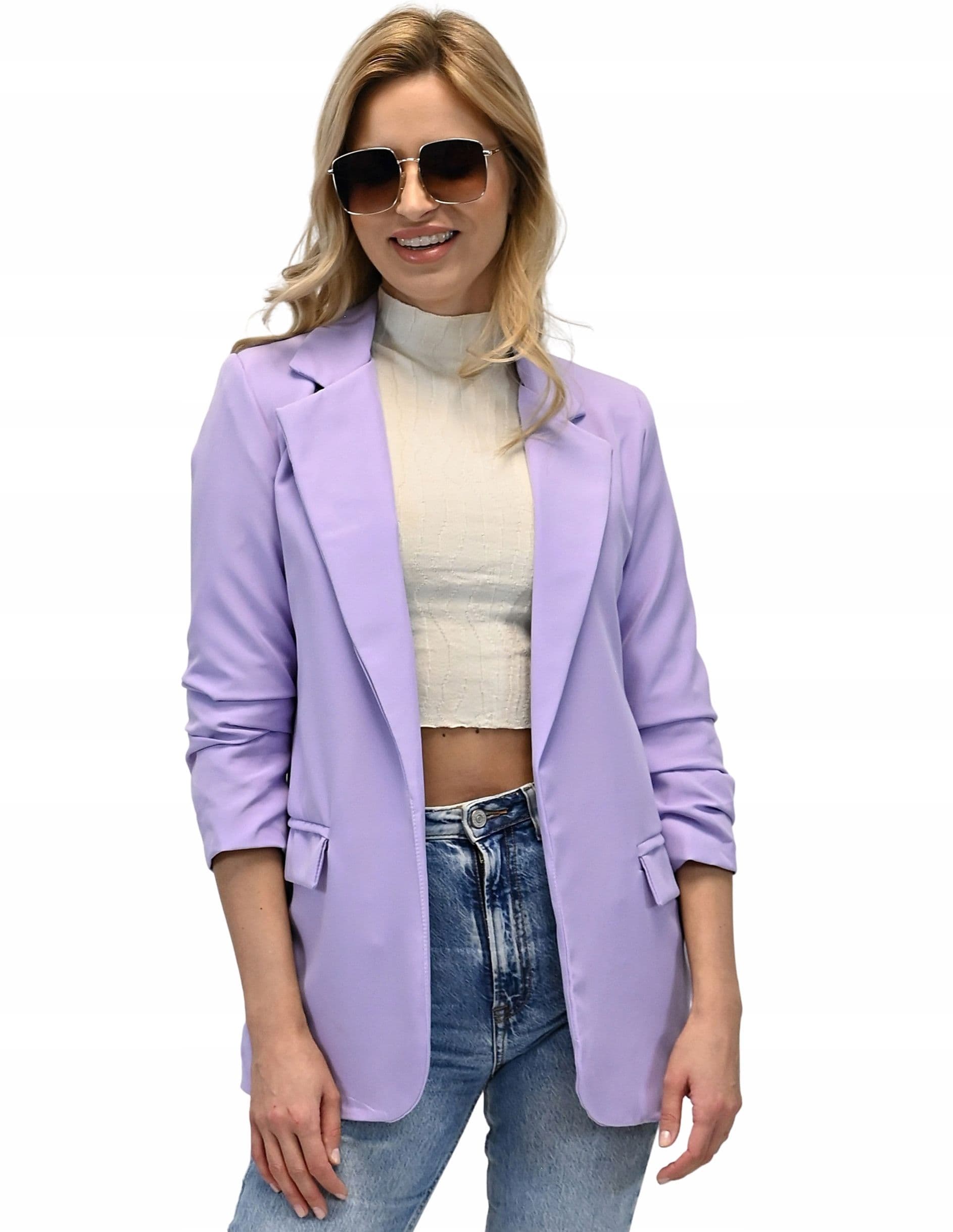Damska Marynarka żakiet elegancki PLUS SIZE 6XL/52