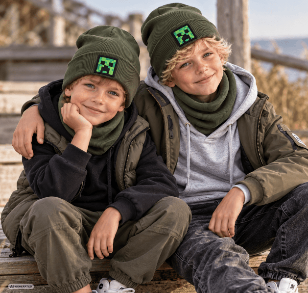 Komplet Mincraft Khaki