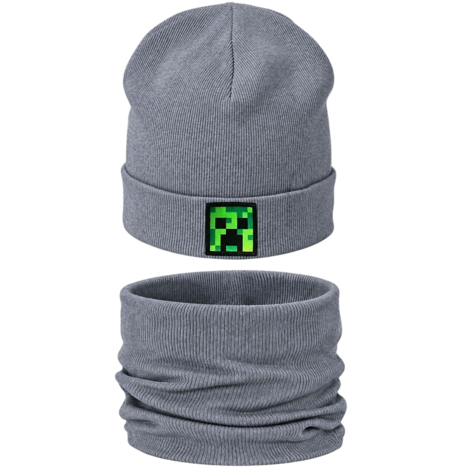 Komplet Mincraft Szary