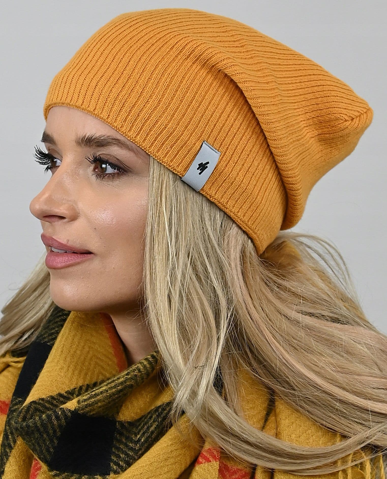 CZAPKA damska na polarze smerfetka beanie