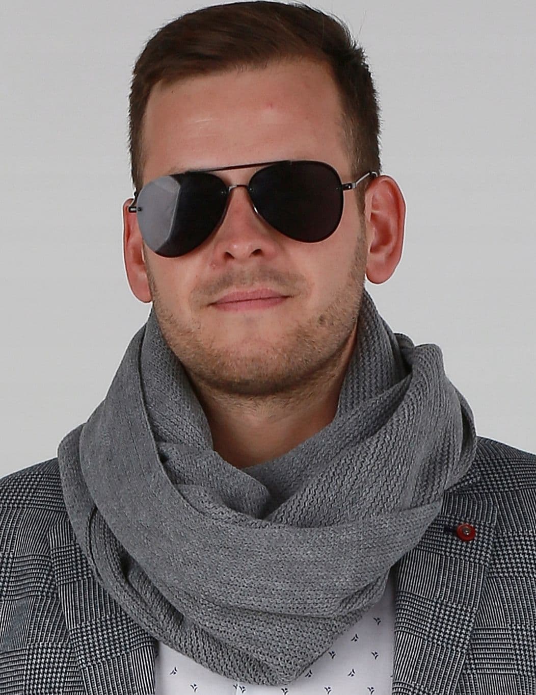 Męski młodzieżowy komin szalik szal tuba wysoka jakośc Polski produkt 1I