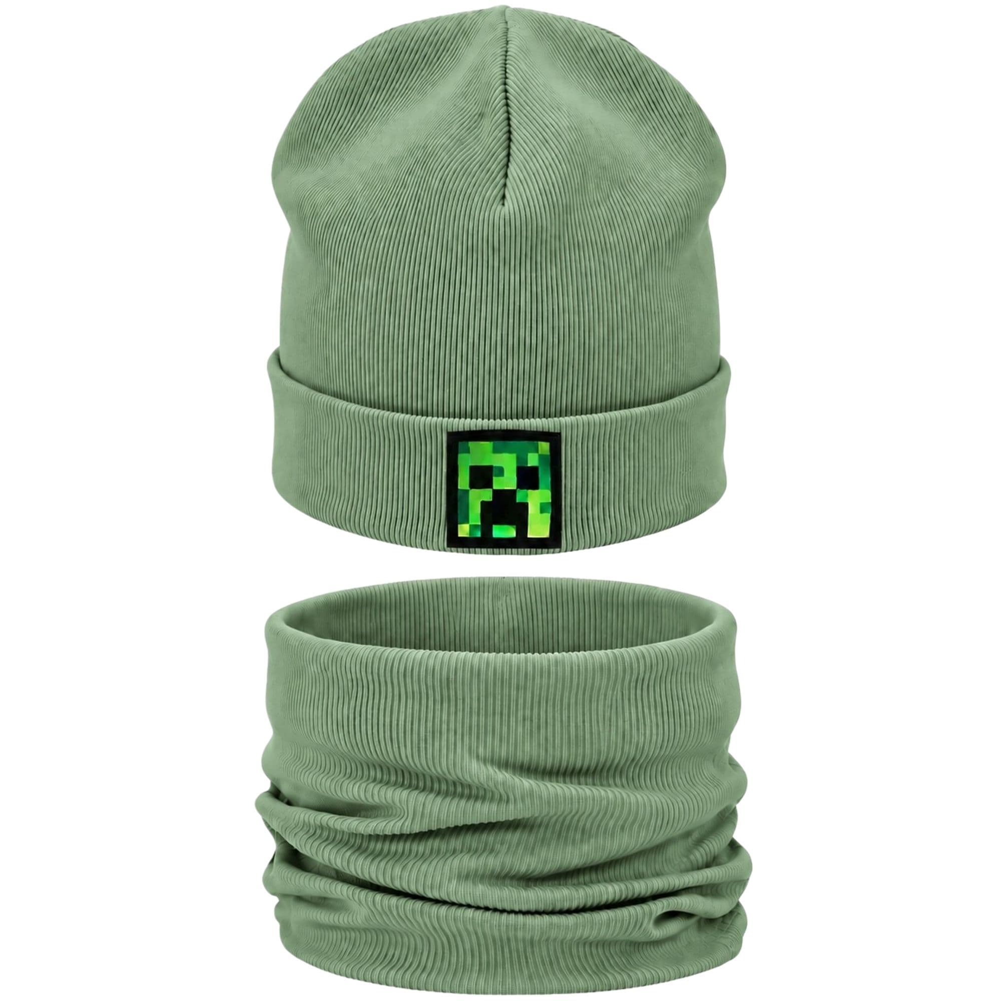 Komplet Mincraft Oliwka