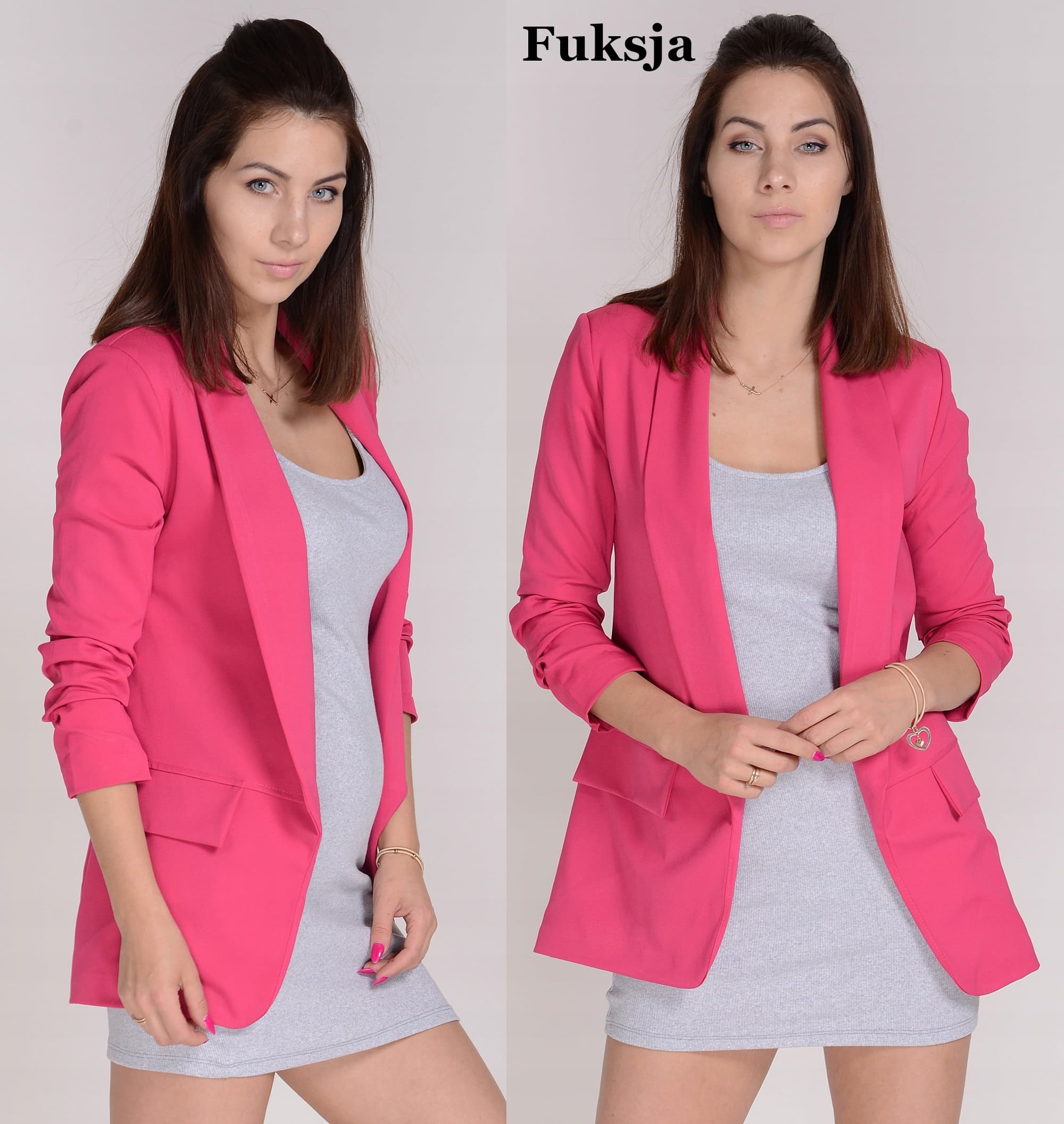 Stylowa Marynarka z klapami KOLORY Z1 XXL/44