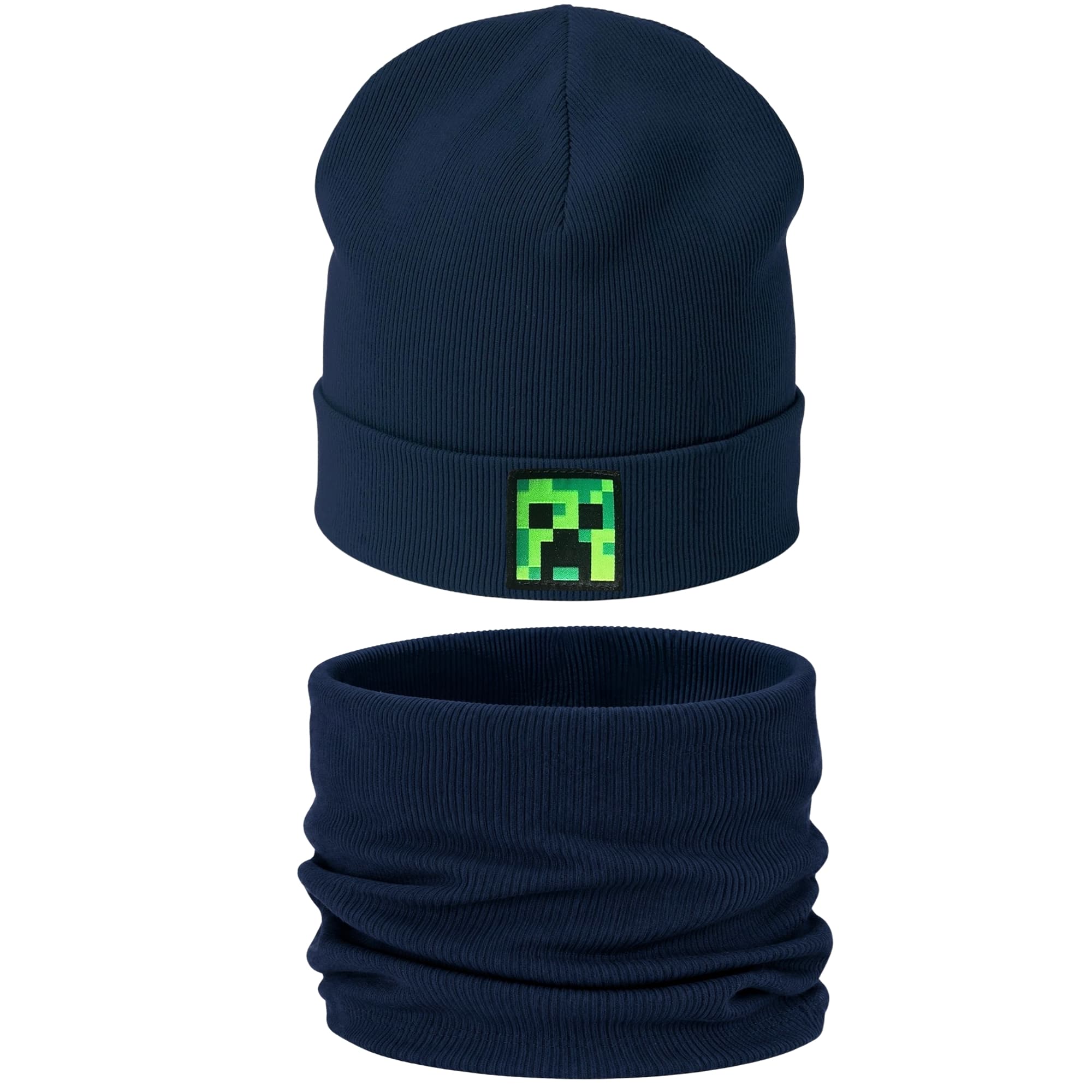 Komplet Mincraft Granatowy