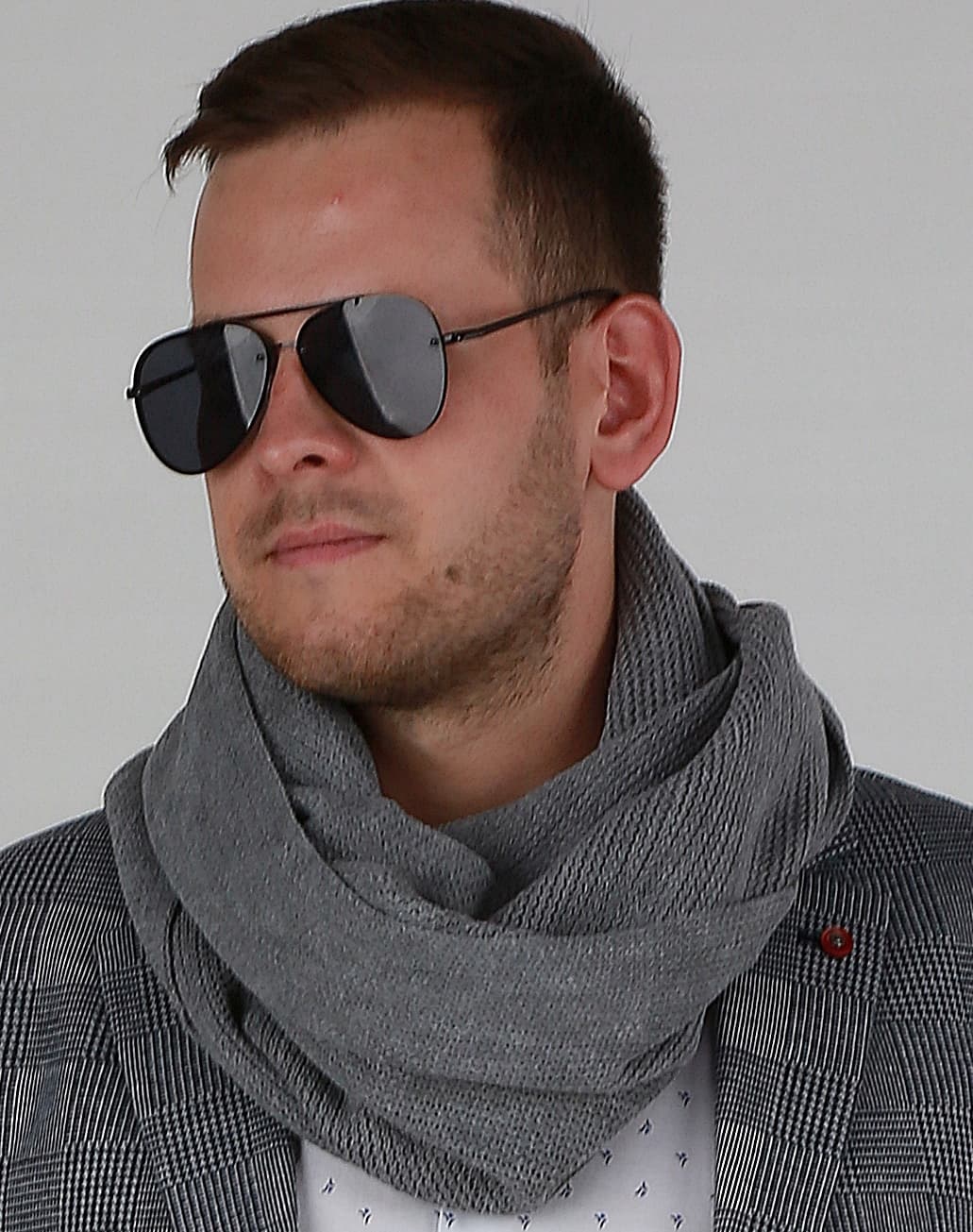 Męski młodzieżowy komin szalik szal tuba wysoka jakośc Polski produkt 1I
