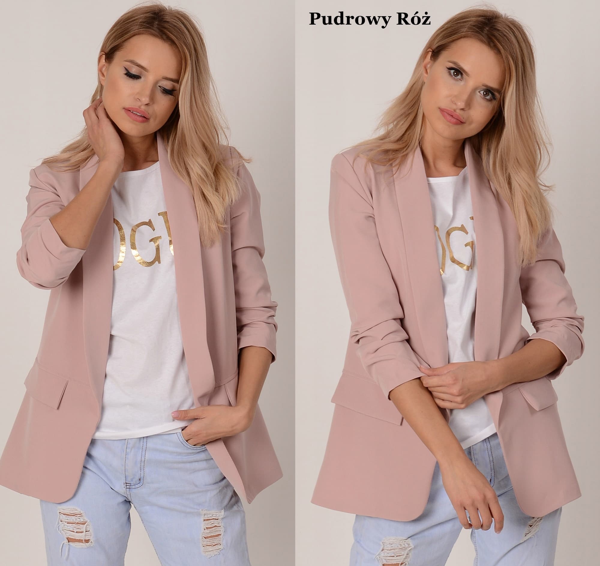 Stylowa Marynarka z klapami KOLORY Z1 XXL/44