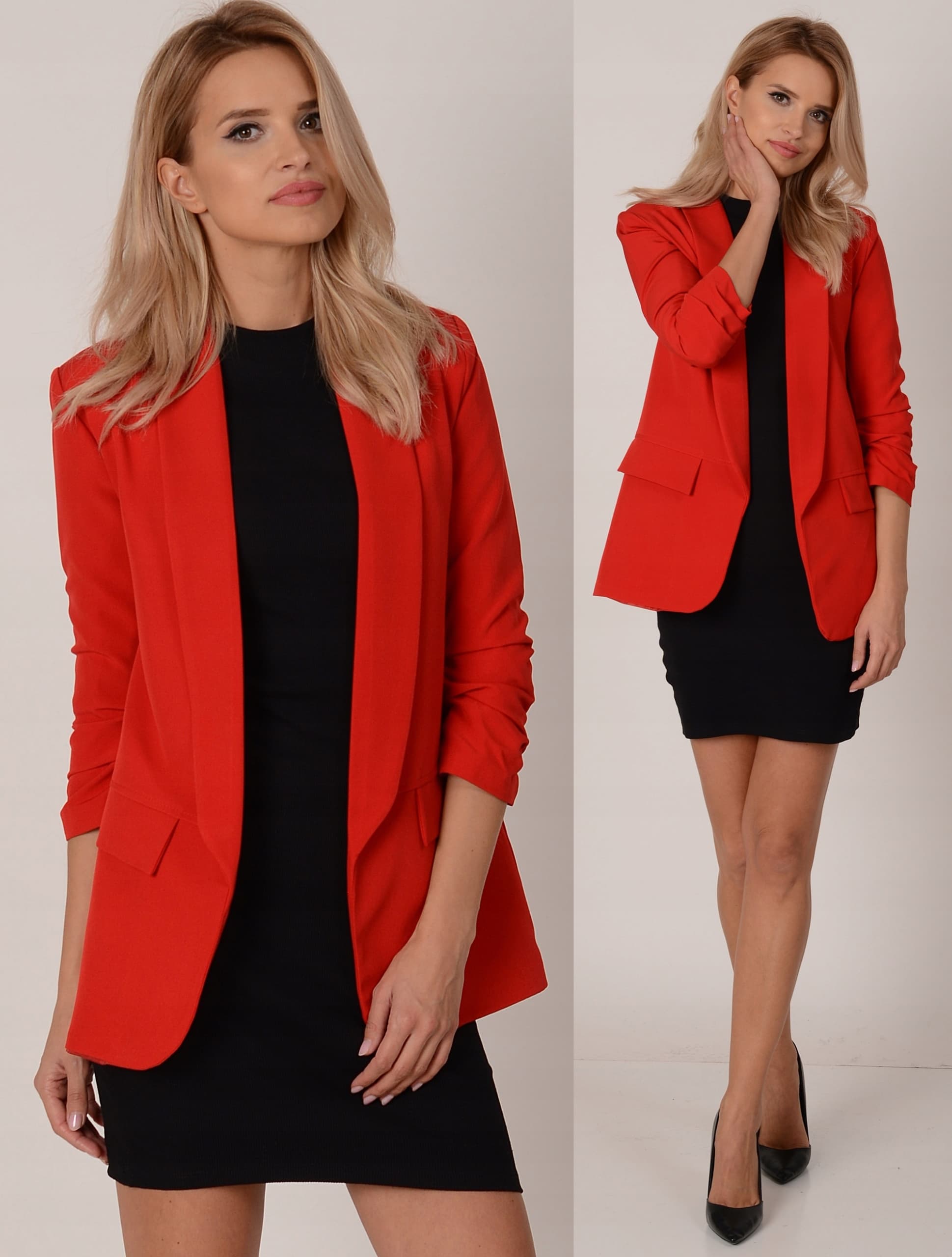 Stylowa Marynarka z klapami KOLORY Z1 XXL/44