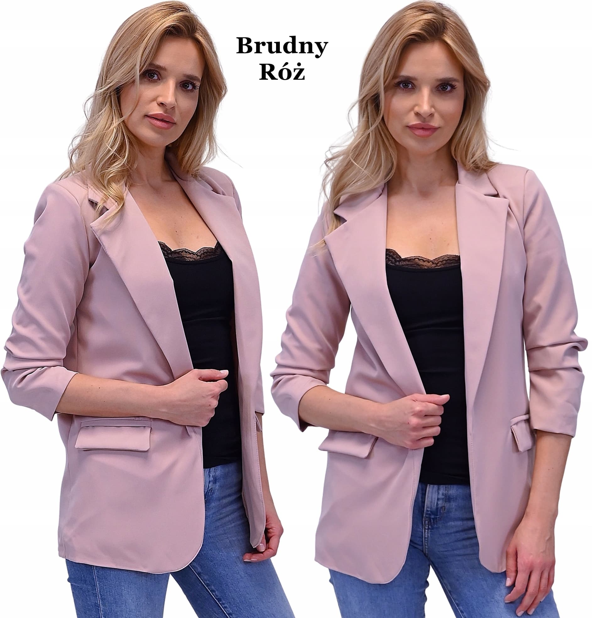 MARYNARKA ŻAKIET DAMSKA elegancka 3XL/46