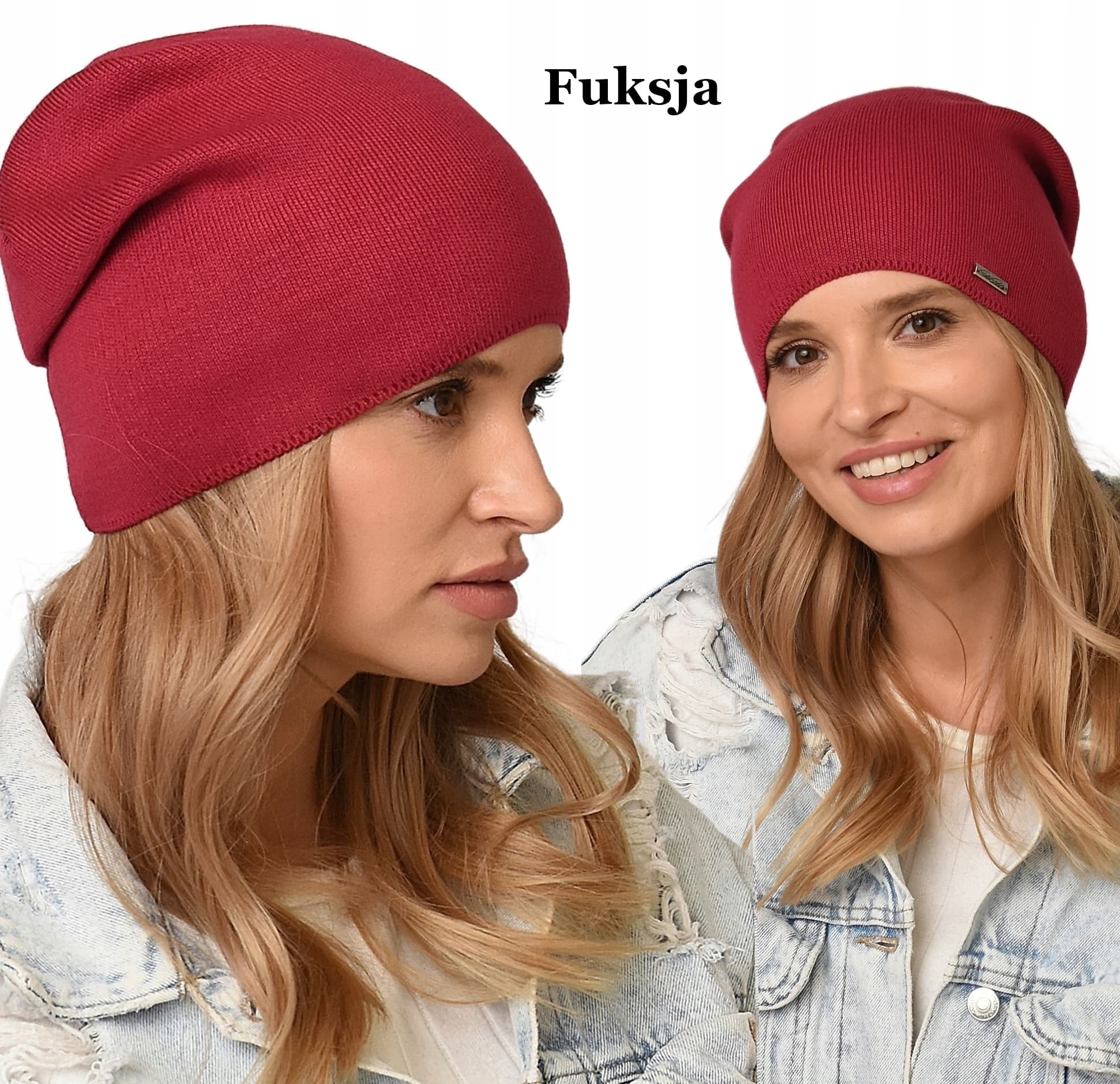 CZAPKA zimowa damska jesienna polska jakość rozmiar uniwersalny damska V3