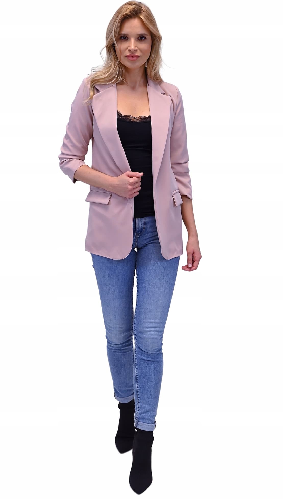 MARYNARKA ŻAKIET DAMSKA elegancka 2XL/44