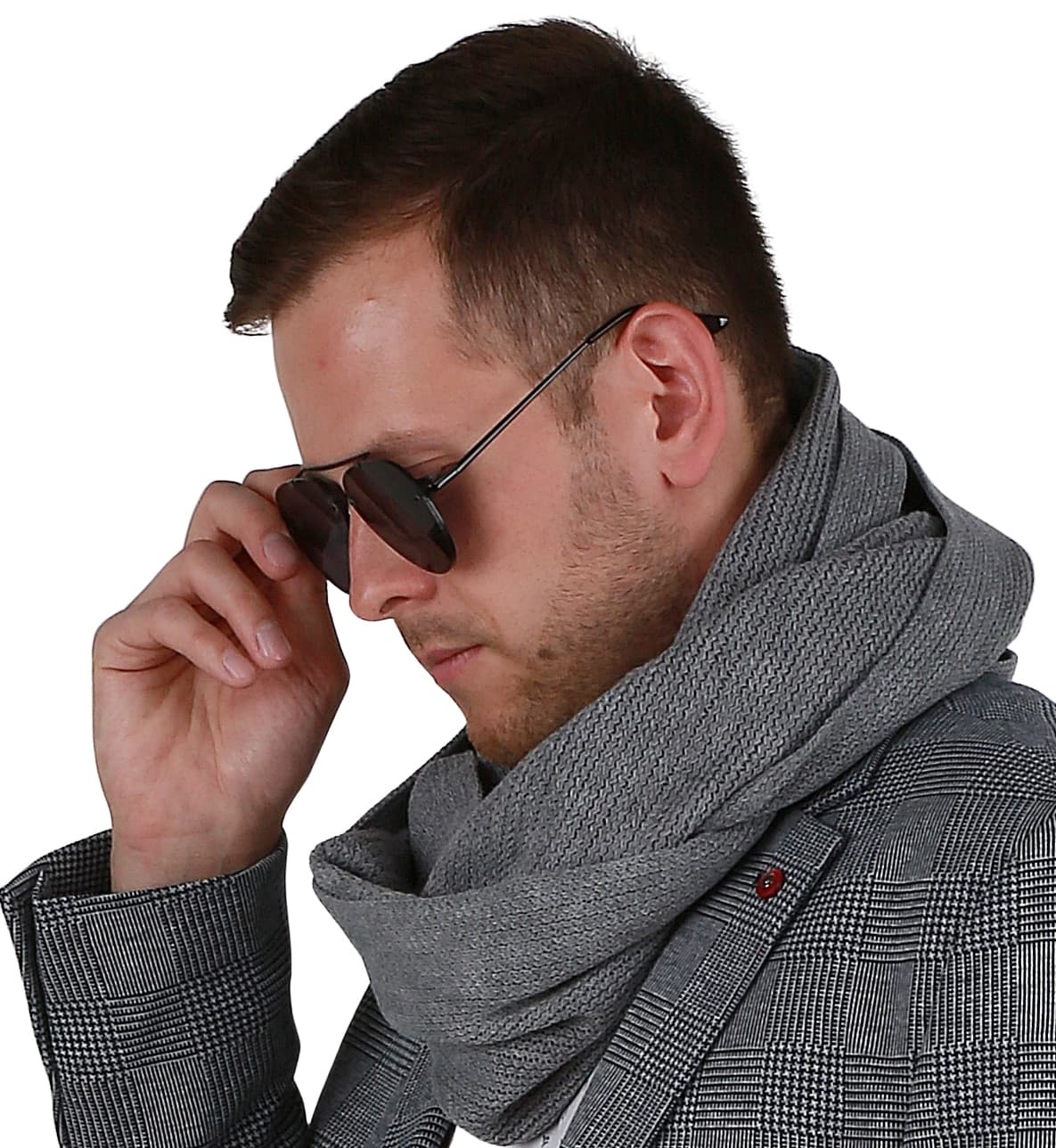 Męski młodzieżowy komin szalik szal tuba wysoka jakośc Polski produkt 1I