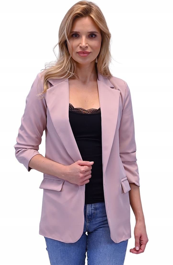 MARYNARKA ŻAKIET DAMSKA elegancka 3XL/46