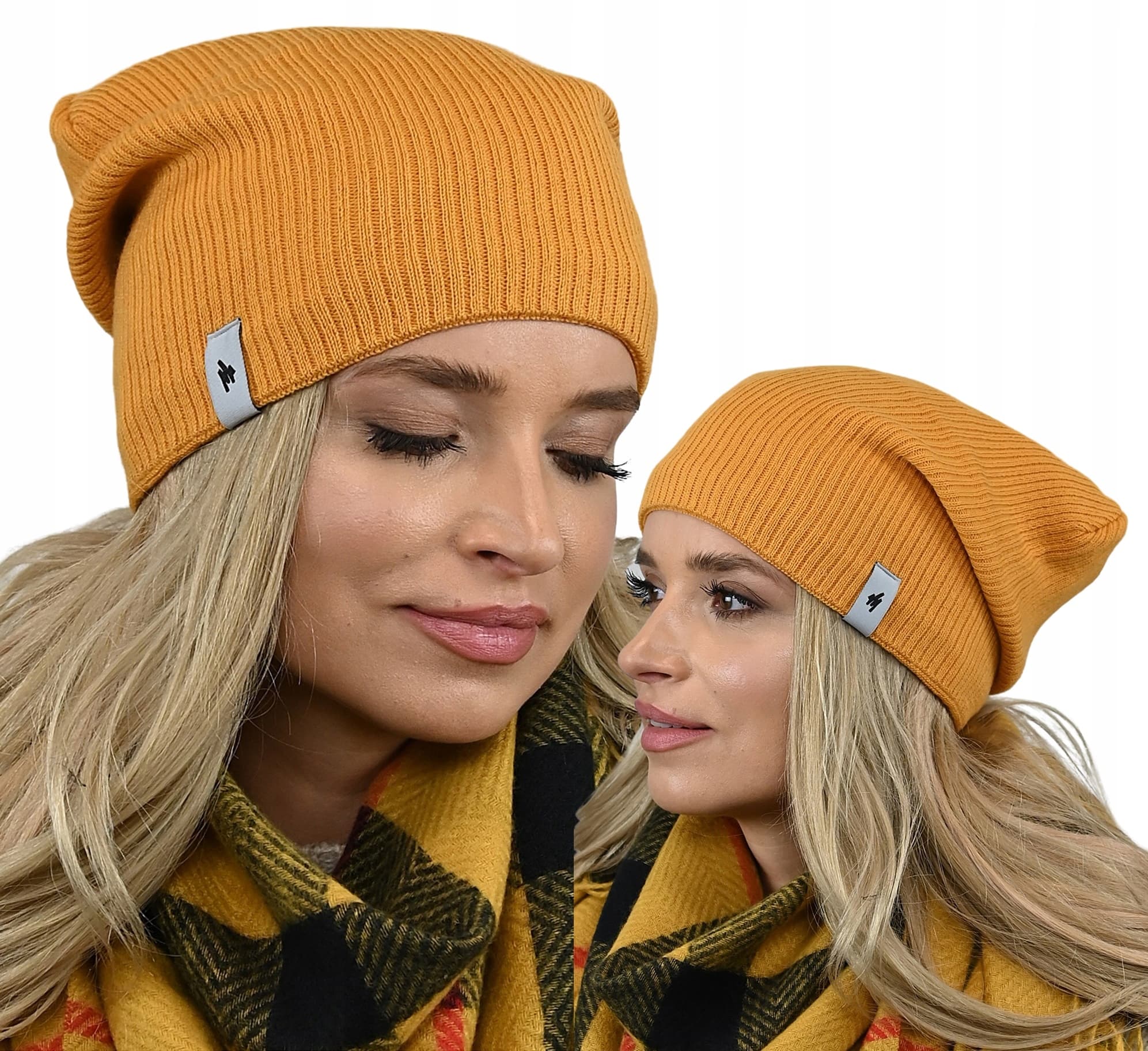CZAPKA damska na polarze smerfetka beanie