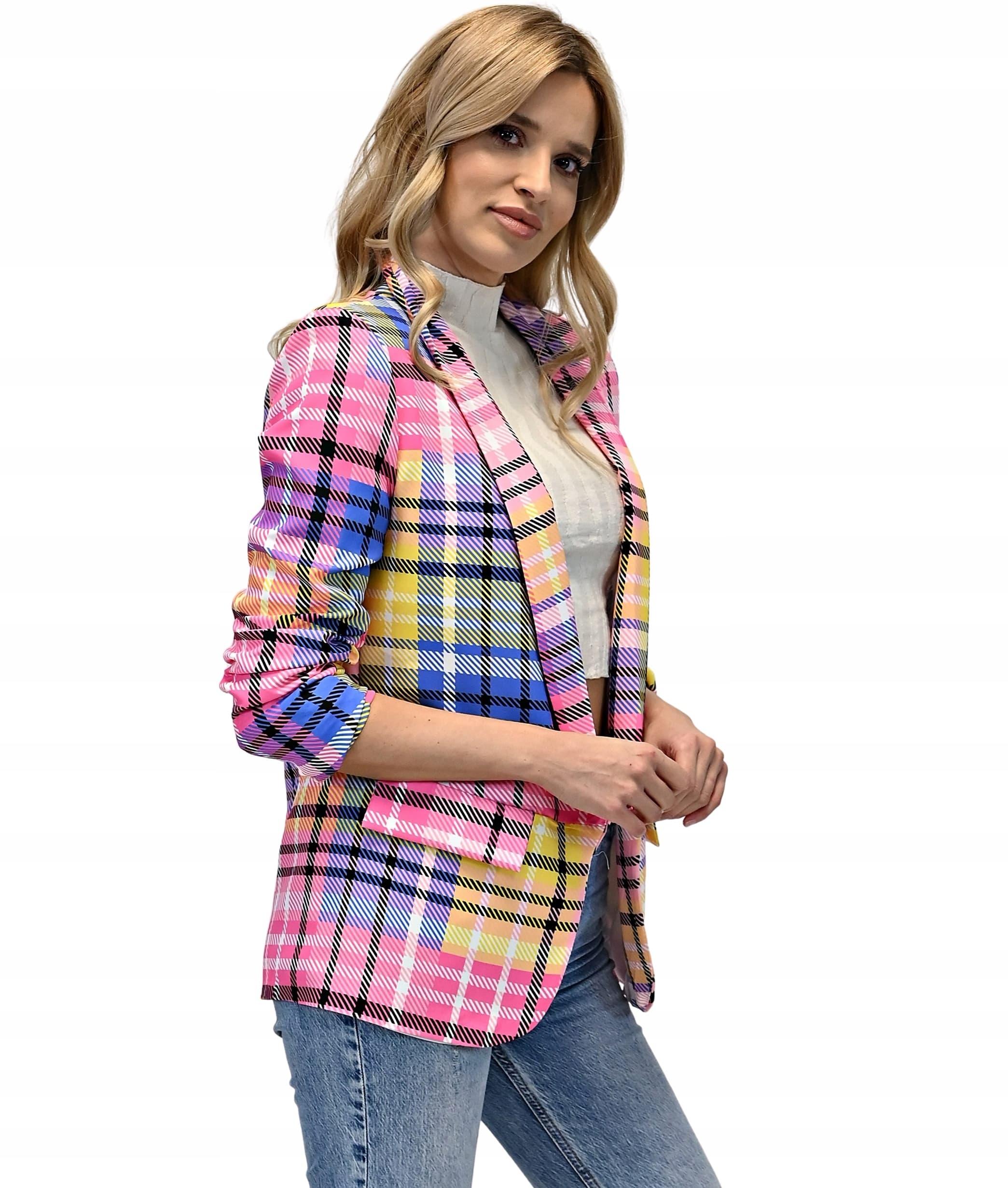 żakiet MARYNARKA damska - modna narzutka - XL/42