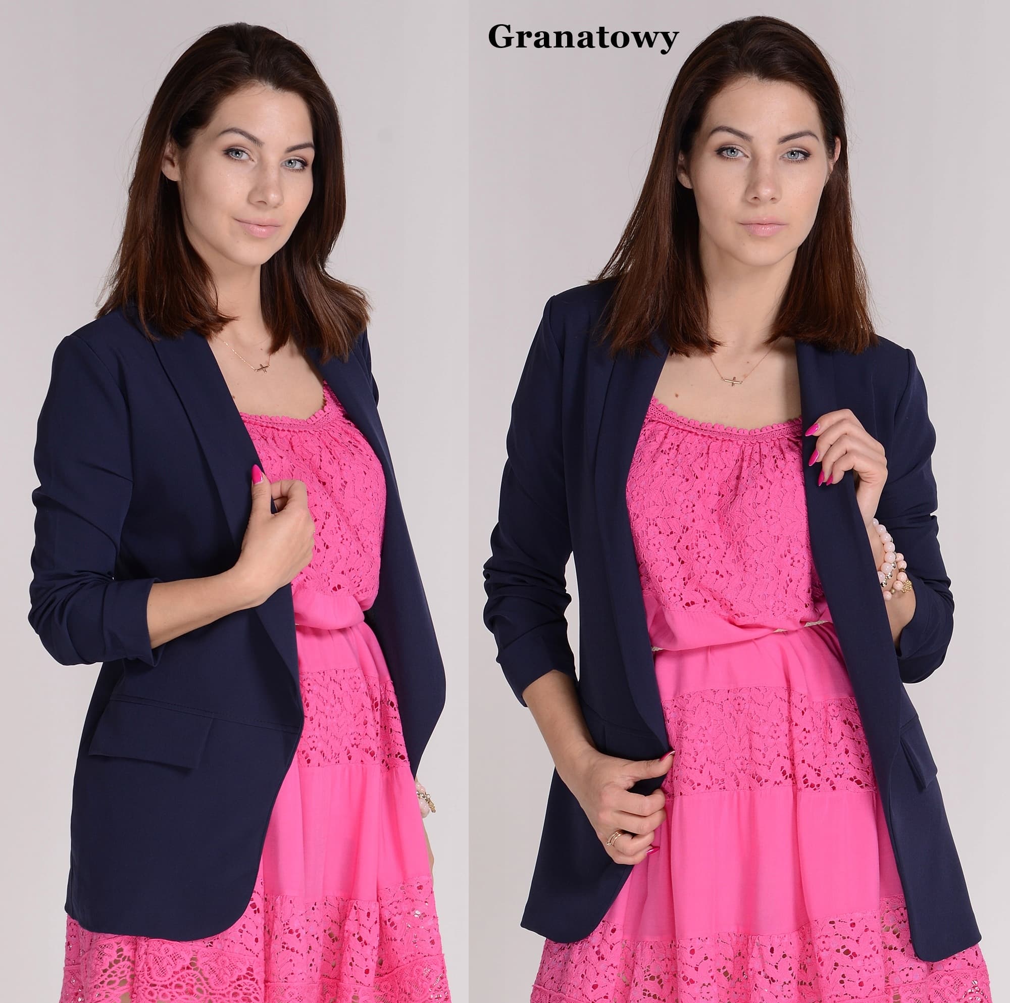 Stylowa Marynarka z klapami KOLORY Z1 XXL/44